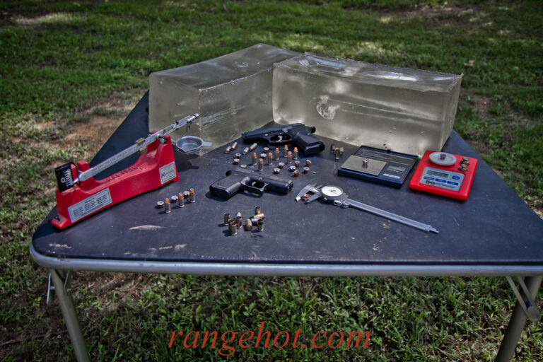 .380 Auto ballistic test, updated