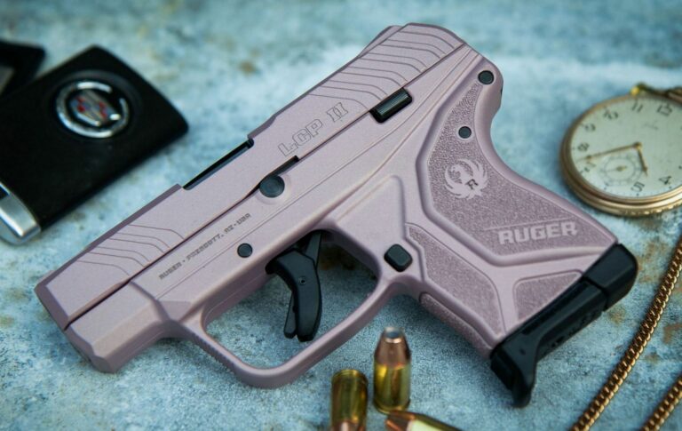 Rose gold Ruger LCP II by TALO