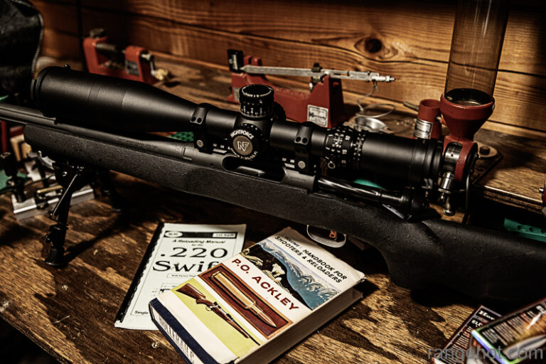 Savage Custom Shop forged a 220 Swift scalpel .. and Nightforce honed it.